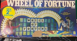 Vintage 1985 Wheel Of Fortune Board Game 2nd Edition - $183.58 MXN