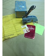 Vtg MCM Pirouette K-O Desk Stationary EMBOSSER Stamper Midcentury Mod Tu... - $850.49 MXN