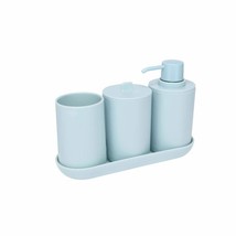 Cade 4-Piece Bathroom Accessory Set in Soft Aqua - $1,486.47 MXN