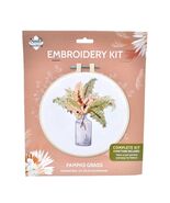 Needle Creations Pampas Grass 6 Inch Embroidery Hoop Kit - $11.65 CAD