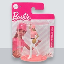 Barbie Baseball Doll Micro Figure / Cake Topper - Barbie Collection - £2.31 GBP