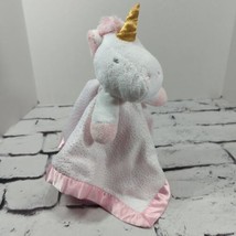 Cloud Island Lovey Carters Pink White Unicorn Plush Baby Security Blanket - £12.43 GBP