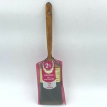 Vintage Pronel Paint Brush 2.5&quot; Masterset Polyester 6273-495 Wood Handle PN - £10.35 GBP