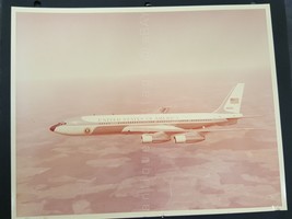 1967 Antique President Lyndon B. Johnson&#39;s Airplane Photograph Government - £52.98 GBP