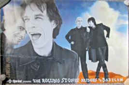 Mick Jagger,K.Ri: (Bridges To Babylon) Rare Vintage 1997 Poster: Classsic Stones - £297.57 GBP