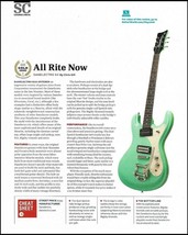 Danelectro 64 electric guitar review 2016 sound check article 8 x 11 print - $3.60