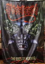 POSSESSED The Eyes of Horror FLAG BANNER CLOTH POSTER CD Death Metal - $20.00