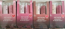 Revlon Highlight &amp;/and Blush Duo 001, 002, 003, 004 - $7.01+