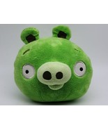 2010 8” Angry Birds Commonwealth Green Pig Bad Piggie Plush Doll  - £30.28 GBP