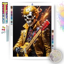 Rockin&#39; Skeleton - Paint by Numbers - £23.55 GBP+