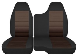 Truck seat covers Fits Ford Ranger 1998-2003 60/40 Bench seat  Black and Brown - $89.99