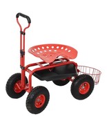 Garden Cart with Wheels - Garden Stool on Wheels - Rolling Gardening Sea... - $13,085.46 MXN
