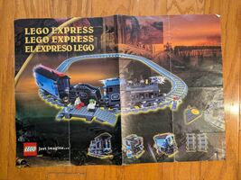 2002 Lego Express Train Poster 15 x 10 in 418.9939 - €18,14 EUR