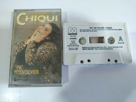 Chiqui Pa No Volver 2001 MUSIVOX - Cinta Tape Cassette - $15.97