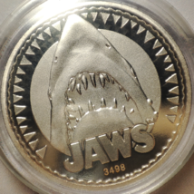 Jaws Limited Edition Metal Coin Official Movie Collectible Emblem Badge - £17.92 GBP