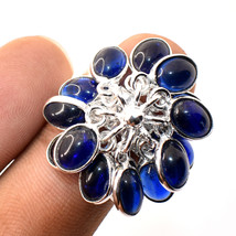 Tanzanite Cab&#39;s Gemstone Handmade Valentine&#39;s Day Gift Ring Jewelry 8&quot; SA 5292 - £4.81 GBP