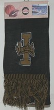 Donegal Bay School Spirit Scarf Idaho Vandals 2 Sided Black Gold 30 Inches - £13.61 GBP