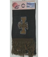 Donegal Bay School Spirit Scarf Idaho Vandals 2 Sided Black Gold 30 Inches - £13.56 GBP