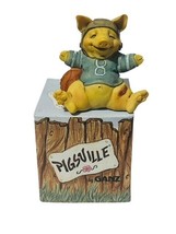 Pig Figurine Anthropomorphic Ganz Pigsville Piglet BOX Tonawanda NY Touc... - $19.75