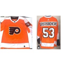 Philadelphia Flyers Size 54 XL Shayne Gostisbehere #53 Signed Jersey Fig... - $81.45