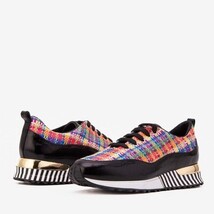 The Valencia Leather Black Women Sneaker image 6
