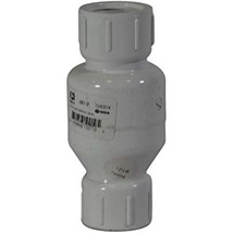 NDS 1001-10 1&quot; PVC IPS Spring Check Valve 5-1/4&quot; Length - £16.29 GBP