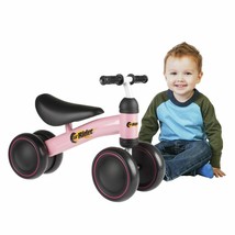 Pink Baby Toddler Ride On Toy Bike Trike Walk Training For Girls No Pedals - £51.10 GBP