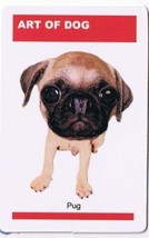 Trade Card Dog Calendar Card 2003 The Art Of Dog Pug - £0.74 GBP