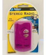 Uninex VS-61 Stereo Radio *FM Scan* (Purple Color) - £9.15 GBP