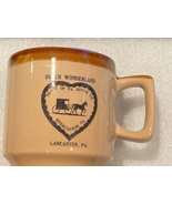 Dutch Wonderland Lancaster P.A 3.5&quot; Coffee Mug *Pre-Owned* d2 - $12.99