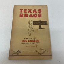 Texas Brags History Paperback Book by John Randolph Texas History 1947 - £9.71 GBP