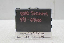 2007-2010 Toyota Sienna Network Gateway Control 8911145010 Module 19 14J... - $29.56