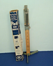 Vintage orco 20&quot; pin it skirt marker even hemline marker sewing tool - $19.75