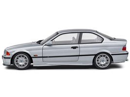 1997 BMW E36 M3 Coupe Artic Silver Metallic 1/18 Diecast Model Car by Solido - $81.74