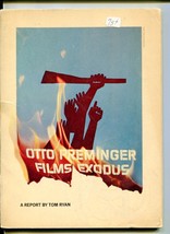 Otto Preminger Films Exodus-Tom Ryan-8x11-Color-Program - £24.80 GBP