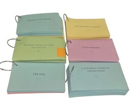 California Bar Exam Flashcards Set Barbri 2025-2026 All Subjects + Chemerinsky image 6