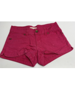 No Boundaries Juniors High Rise Sculpting Shorts Sz 7 Fuchsia Burst LG - $149.72 MXN