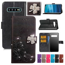 For Samsung J5/J7 Prime J8 S10+ J2Pro S9 S8 S7 Note8 Flip Leather Wallet Case - £42.37 GBP