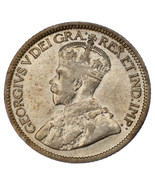 1931 Canada 10 Centimes Pièce Argent En XF+ État Km #23a - $33.04