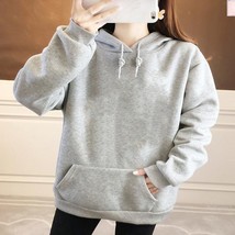 New Hoodies Women&#39;s/Men&#39;s Casual All-match Pullover Sweatshirts Loose Hooded Poc - £55.95 GBP