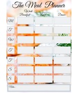 Printable Meal Planner and Weekly Grocery Shopping List, INSTANT DOWNLOAD. - £2.32 GBP
