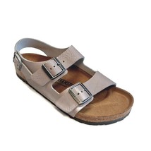 Birkenstock Milano BS Stone Coin Leather Sandals Mens Size 9 Womens 11 E... - £91.55 GBP