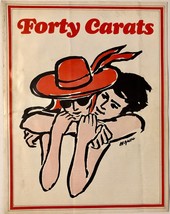 LILIA SKALA RUTH MANNING AUTOGRAPHED SIGNED &quot;FORTY CARATS&quot; 1971 Program ... - $19.99