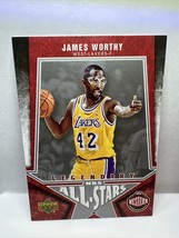 James Worthy 2007-08 Upper Deck Legendary All Stars Los Angeles Lakers - $9.50