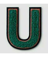PRINTWORKS: VARSITY LETTERS: MIAMI HURRICANES: THE U: PATCH: STICKER: NEW - $212.67 MXN
