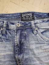 Salvage Supply Co Mens Jeans Mayhem Straight 34XX 34x36 Regular Fit SLVG... - $36.93