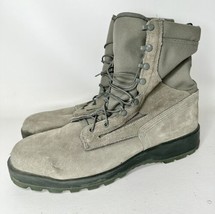 Air Force Sage Green Combat Uniform Boots Size 15 R  Wellco - $69.25