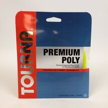 Tourna Premium Poly 17g Tennis String Bright Yellow 40 Ft New 17 Gauge - $10.50