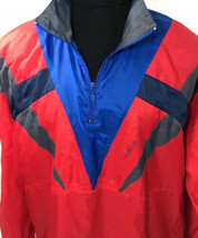 Vintage Adidas Jacket Windbreaker Trefoil Logo Pullover Equipment XL 80s... - $29.99