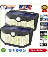 2-Pack Solar Powered LED Outdoor Lights with Motion Sensor - Waterproof ... - $455.80 MXN